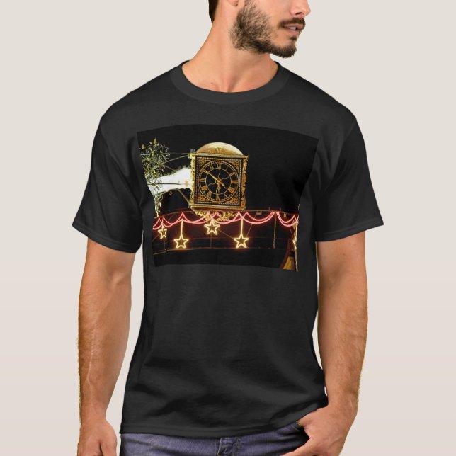 Camiseta Relógio surpreendente no Natal (Frente)
