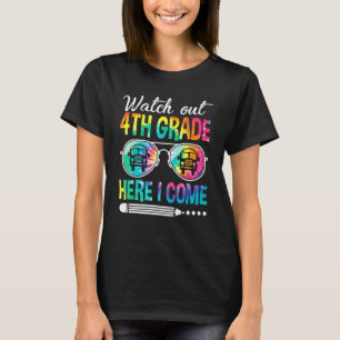 Camiseta Relógio Tie Dye Atenção 4ª Série Aqui Eu Volto Par