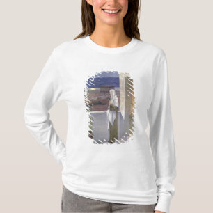 Camiseta Relógios do St. Genevieve sobre a cidade do sono