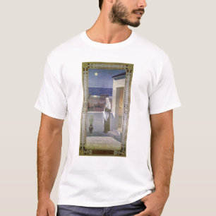 Camiseta Relógios do St. Genevieve sobre a cidade do sono