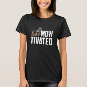 Camiseta Relvado Engraçado Jardim Cortar Motivado Paisagism