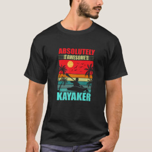 Camiseta Remador Absolutamente Incrível Caiaque Retrô