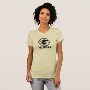 Camiseta Remador de Ontário Muskoka - Sli Bella+Canvas Femi