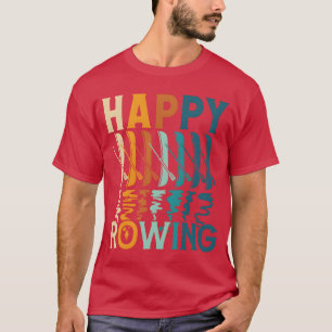 Camiseta Remador feliz esportes remo kayak caiaque canoa en