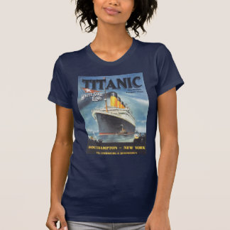 Camiseta Remake titânico original do poster