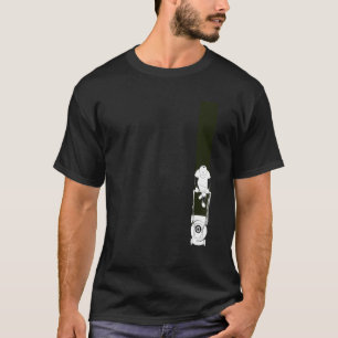 Camiseta Remando, adoro cortar o gramado