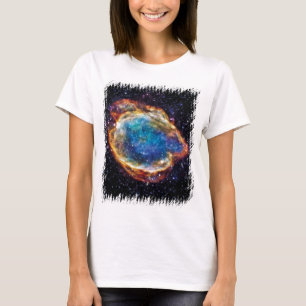 Camiseta Remanescente de Supernova G299.2-2.9 Foto Espacial