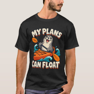 Camiseta Remar Foca Meus Planos Podem Flutuar