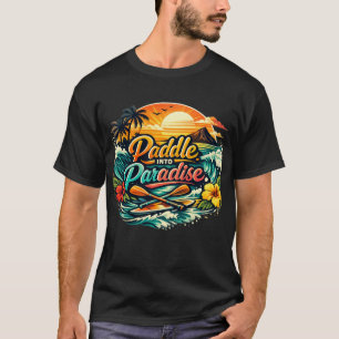 Camiseta Remar no Paraíso: Aventura Tropical