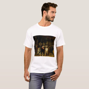 Camiseta REMBRANDT CAMIONETE RIJN- o Nightwatch 1642