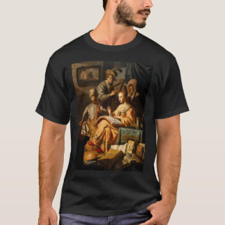 Camiseta Rembrandt Harmenszoon Van Rijn O Partido da Música