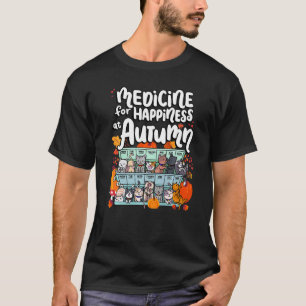 Camiseta Remédio Para Felicidade Em Dias de Semana de Outon