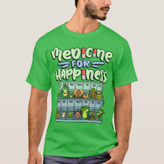 Camiseta Remédio Para Felicidade Réptil Vida Selvagem Anima