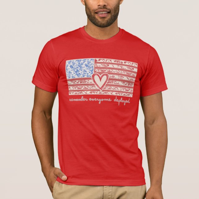 Camiseta Remember Everyone Deployed T-Shirt (Frente)
