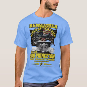 Camiseta REMEMBEr USS Princeton CVL23 porta-aviões