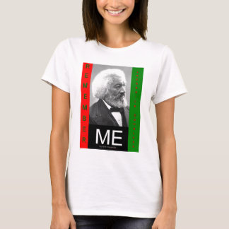 Camiseta rememberMEfrederickDouglass