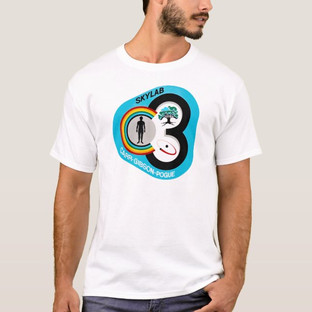 Camiseta Remendo da missão de Skylab 3 (Frente)