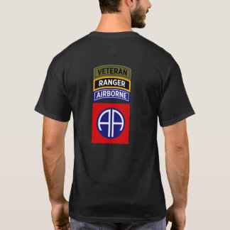 Camiseta Remendo de Guia de Veterano de Ranger Aerotranspor