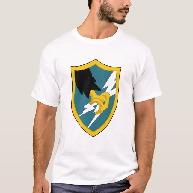 Camiseta Remendo de ombro 1 do ASA (Frente)