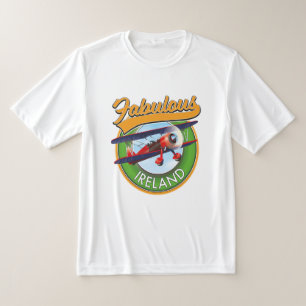 Camiseta remendo de viagem fabulosa Irlanda.
