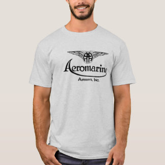 Camiseta Remendo do logotipo de Aeromarine
