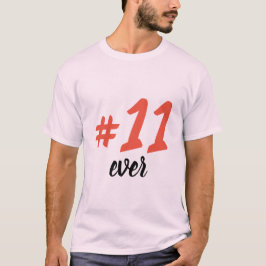 Camiseta Remera #11 ever
