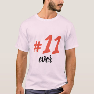 Camiseta Remera #11 ever