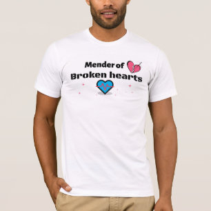Camiseta Remerente de Corações Quebrados