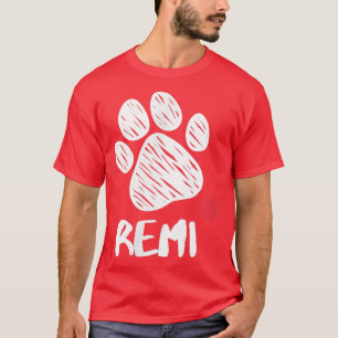 Camiseta Remi Meu Cachorro Remi Adoro Meu Cachorro Remi Pup