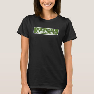 Camiseta Remi Verde do Drum Junglist Original e do Bass DnB