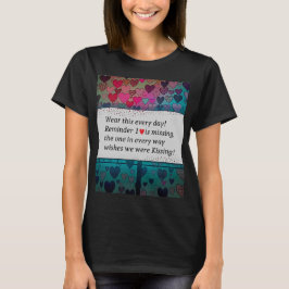 Camiseta Reminder 1 Heart is Missing