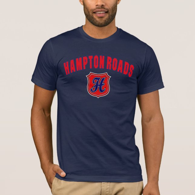 Camiseta Reminiscência de Hampton Roads (Frente)