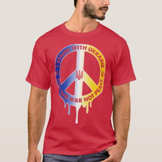 Camiseta Remix Da Paz Na Ucrânia