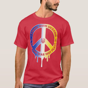 Camiseta Remix Da Paz Na Ucrânia