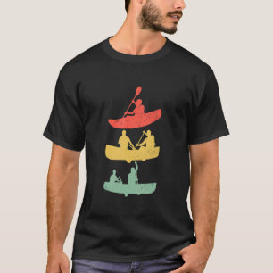 Camiseta Remo de caiaque de água branca canoa