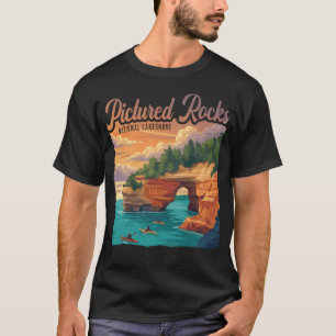 Camiseta Remo em Pictured Rocks National Lakeshore