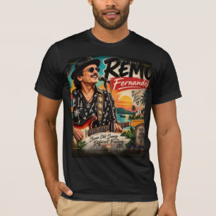 Camiseta Remo Fernandes — Ícone Musical de Goa