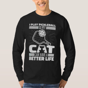 Camiseta Remo Gato Esporte Pickle Ball Pickleball
