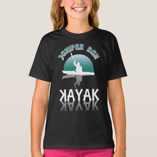 Camiseta Remo no Juniper Run - Caiaque (Frente)
