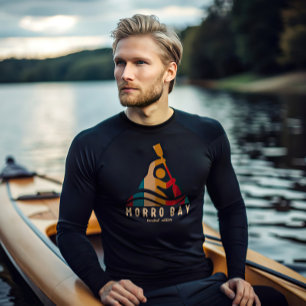 Camiseta Remo Paddling Morro Bay Retro