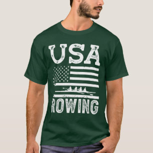 Camiseta Remo usa esportes de remo caiaque canoa esportes a