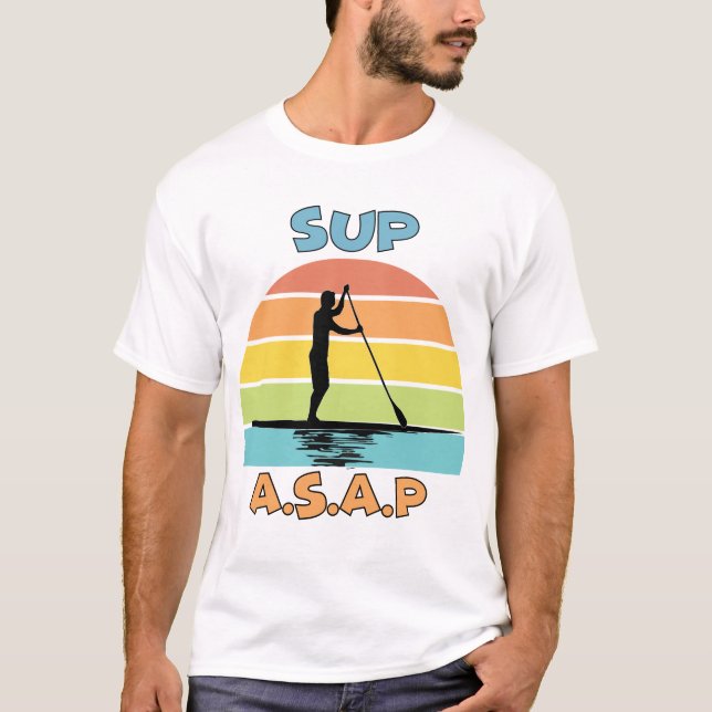 Camiseta Remoção de Posição para Cima do SUP ASAP (Frente)