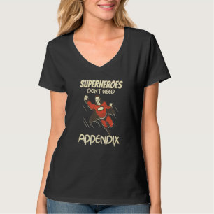 Camiseta Remoção do Apêndice  Apendicectomia em Crianças  R