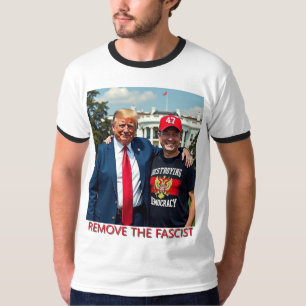 Camiseta Remova o antropígio fascista