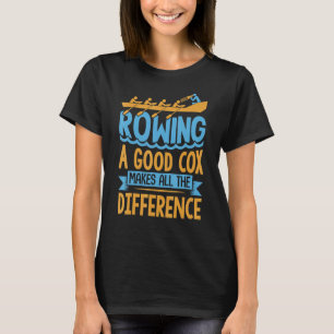 Camiseta Removendo Coxswain Cote Tripulação Regatta