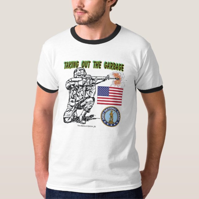 Camiseta Removendo o lixo (Frente)