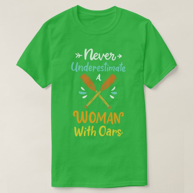 Camiseta Removendo Oars Rower (Frente do Design)