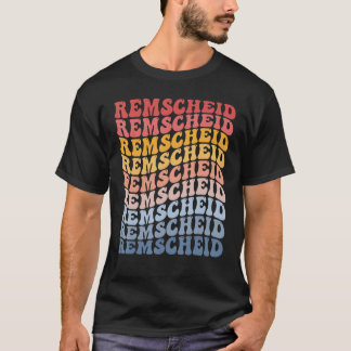 Camiseta Remscheid City Groovy Retro