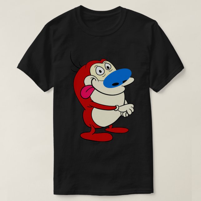 Camiseta Ren amp Stimpy Stimpson Stimpy J (Frente do Design)