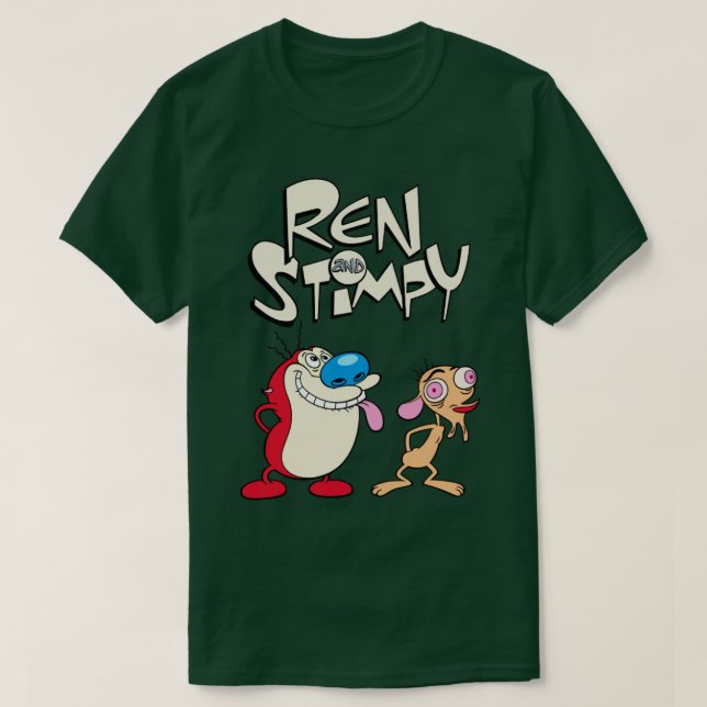 Camiseta REN e STIMPY (Frente do Design)